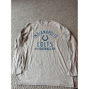 Indianapolis Colts‎ NFL Team Apparel Long Sleeve T-Shirt Mens Medium Brand New